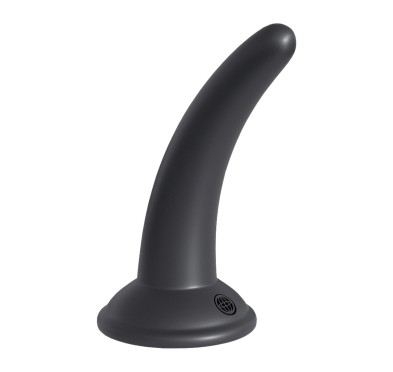 13 cm dildo czarne gładkie do sexu analnego